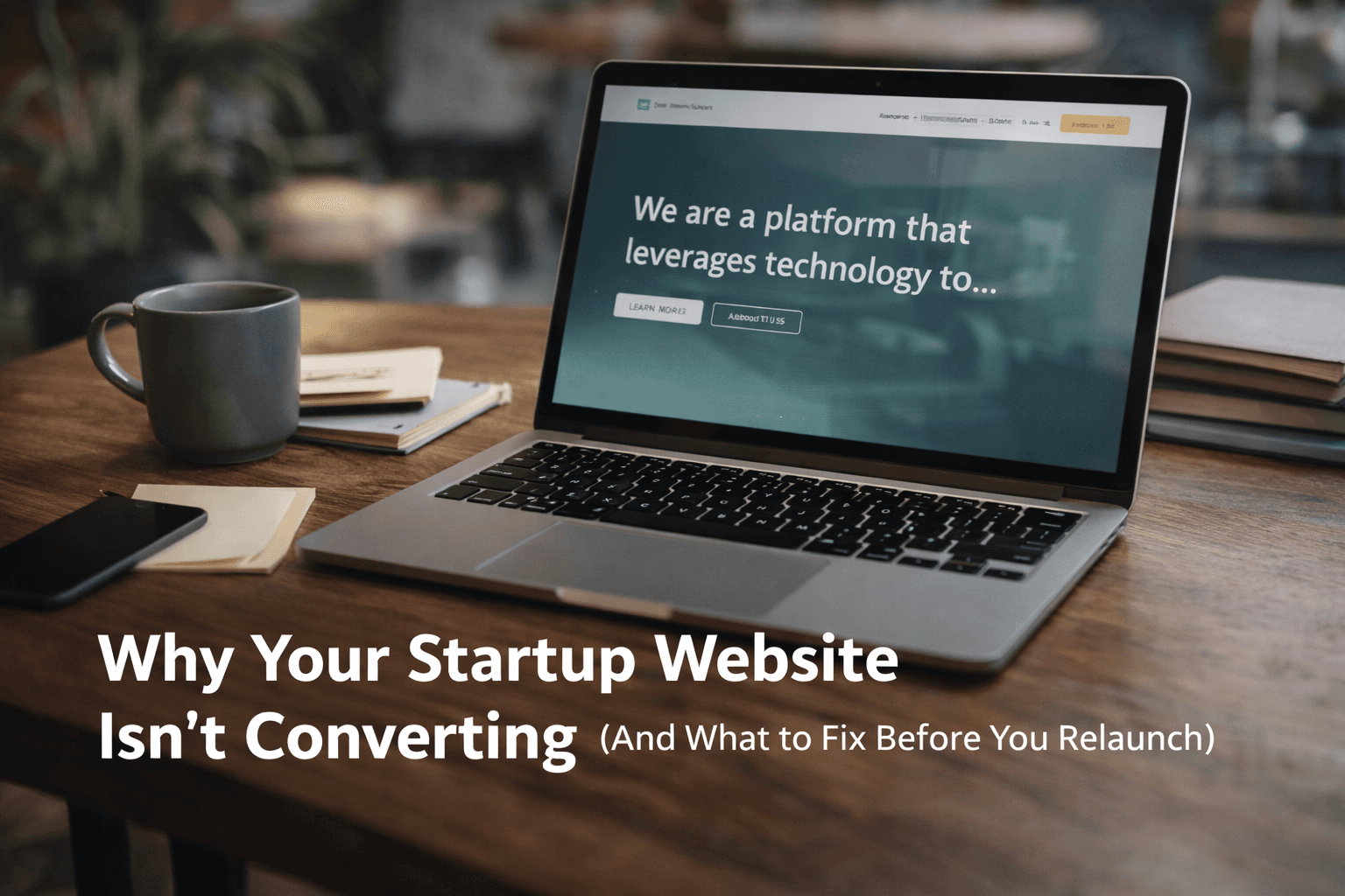 Why Your Startup Isn’t Growing (And It’s Not a Marketing Problem)